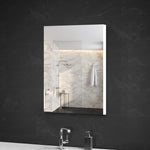 Bathroom Mirror Cabinet 450X720Mm White