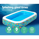 305X183X56Cm Inflatable Above Ground Swimming Pool