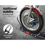 Adjustable Height Motorcycle Carrier Rack Ramp (2
