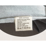 Cotton Bed Sheets Set Navy Grey Cover Single