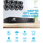 8Ch Dvr 8 Cameras Comprehensive Security Setup