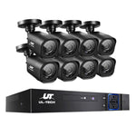 8Ch Dvr 8 Cameras Advanced Surveillance Solution