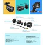 8Ch Dvr 8 Cameras Complete Hd Surveillance Package