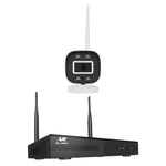 Wireless Cctv Security System 8Ch 3Mp 8 Square Cameras 2Tb