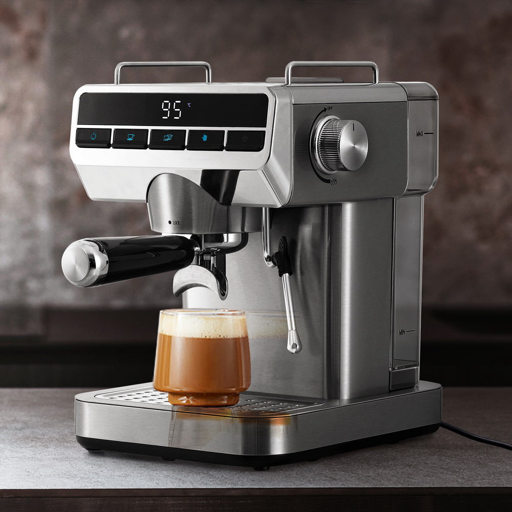 20 Bar Coffee Machine Espresso Cafe Maker - 21×27×32.5cm