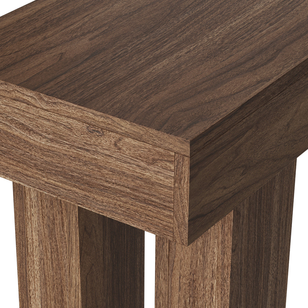 Walnut Console Table 120cm Hallway | HomeAndLiving