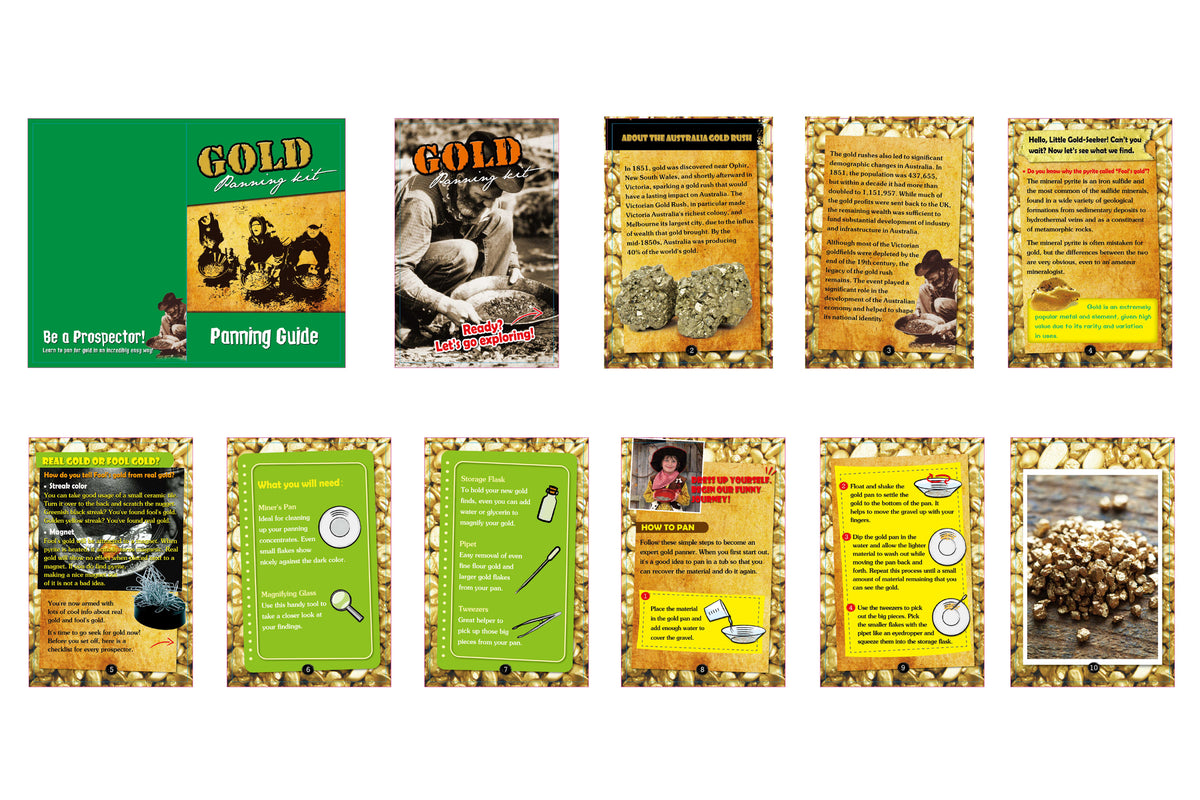Gold panning kit