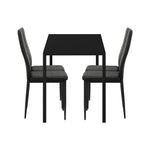 Stylish Rectangle Dining Table with Dining Chairs Wooden