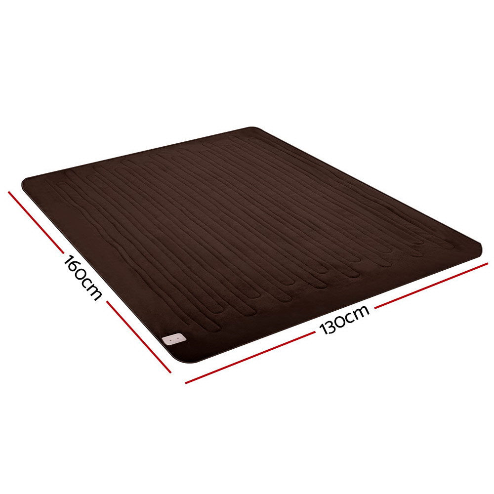 Electric Throw Blanket - Chocolate