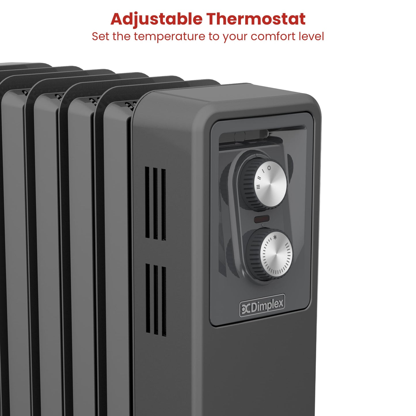 Column Heater Oil Free Black