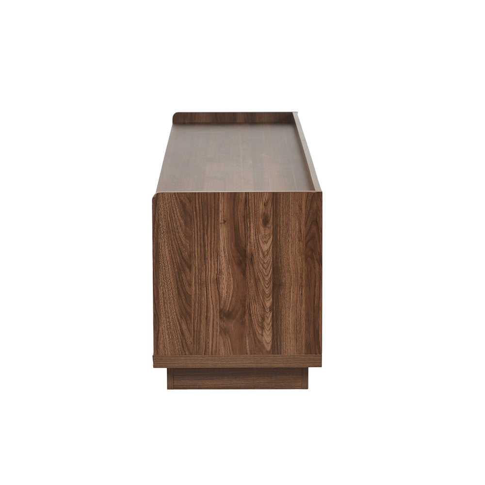 Entertainment Unit 180cm Walnut 180x39x47cm