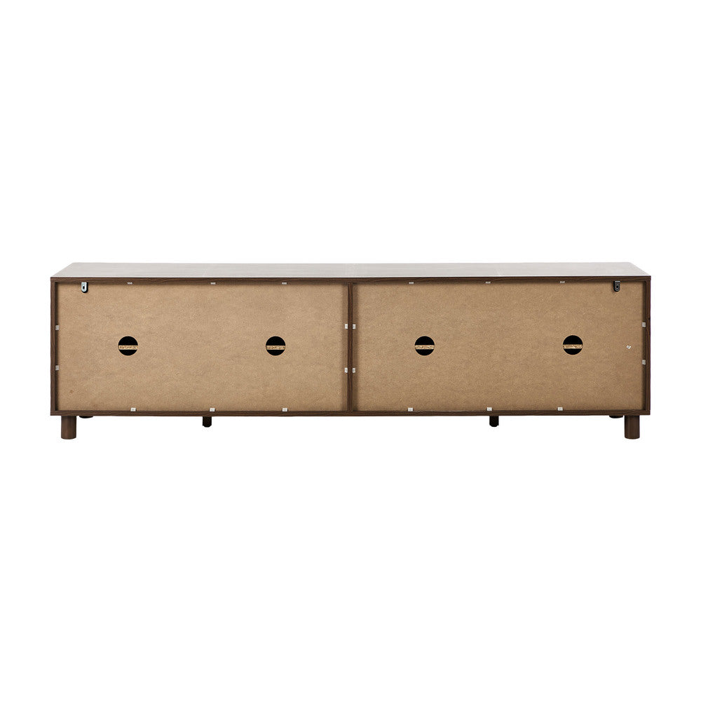 Entertainment Unit 180cm Walnut