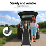 Dog Ramp Pet Stairs Steps Car Suv Foldable Portable Ladder Adjustable