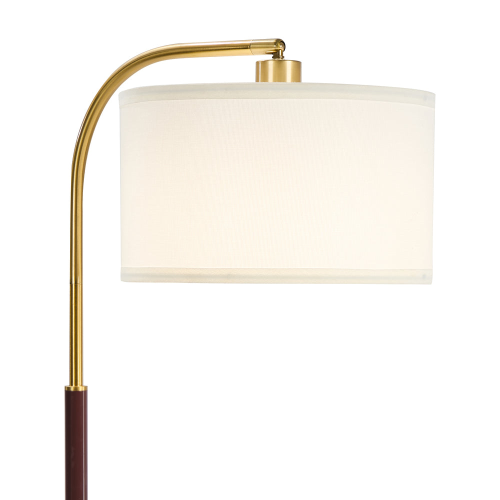 Floor Lamp Black Gold Finish