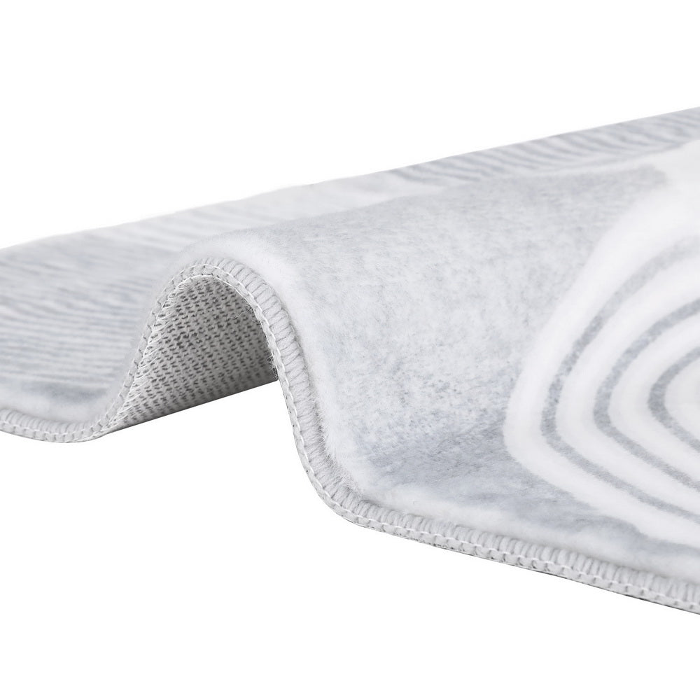 Washable Faux Rabbit Fur Rug