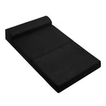 Foldable Mattress Folding Foam Bed Mat Double Black