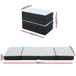 Foldable Mattress Folding Foam Sofa Bed Mat Bamboo