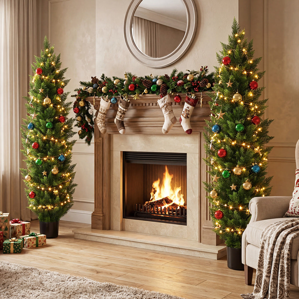 150cm Artificial Pine Tree Faux Plant Home Garden Decor