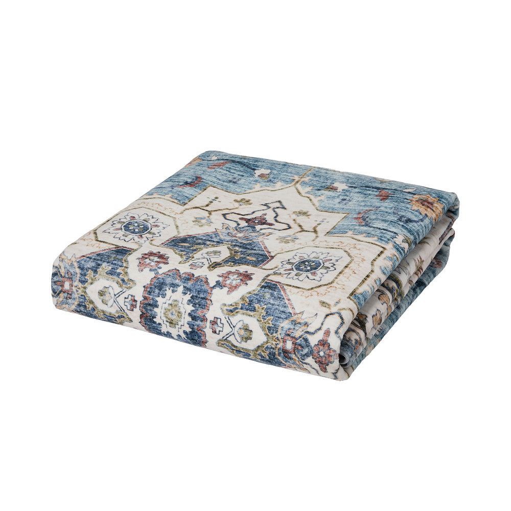 Blue Persian Rug Washable 160x230cm | HomeAndLiving