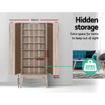 Bookshelf Cd Storage Rack - Berg Oak