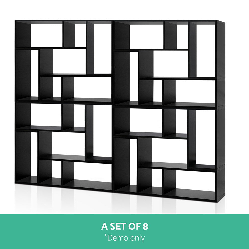 Bookshelf L Shape Diy - Black