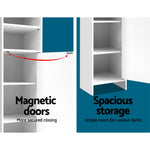 Bathroom Cabinet Storage 185Cm White