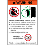 5 Tiers Kids Bookshelf Magazine Shelf Organiser Bookcase Display Rack White