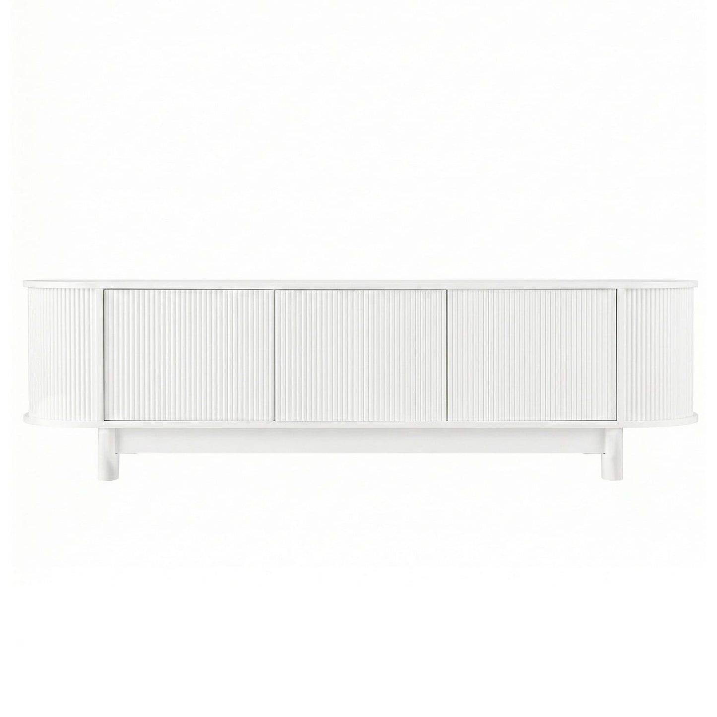 White Tv Unit Storage Cabinet 160x40x45cm