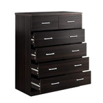 6 Chest Of Drawers - Andes Walnut
