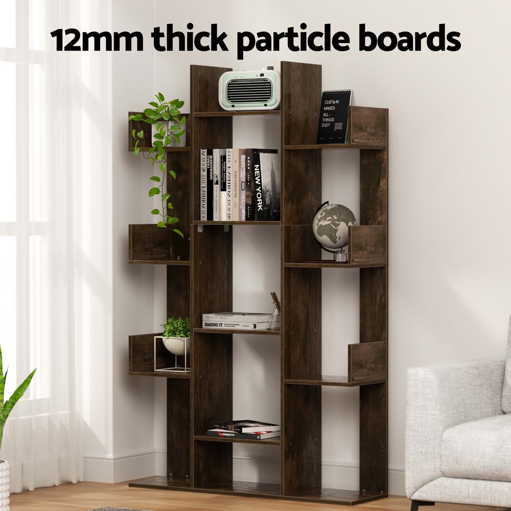 Tree-Shaped Bookshelf Romi Walnut