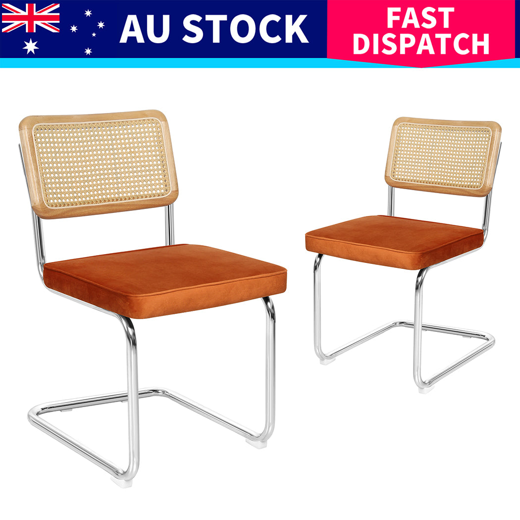 Luxury 8xRattan Chair Dining Chairs Sleek Modern Look Classic