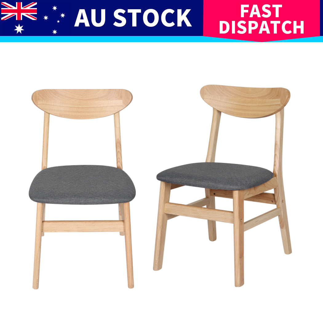 Versatile 6xDining Chairs Kitchen Chair Nature Durable Frame