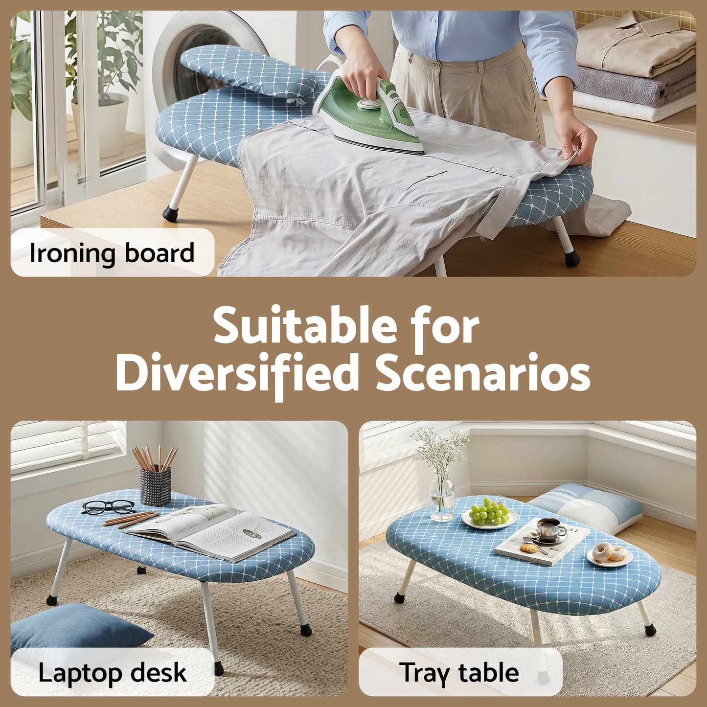 Tabletop Folding Ironing Board Sleeve Rest | HomeAndLiving