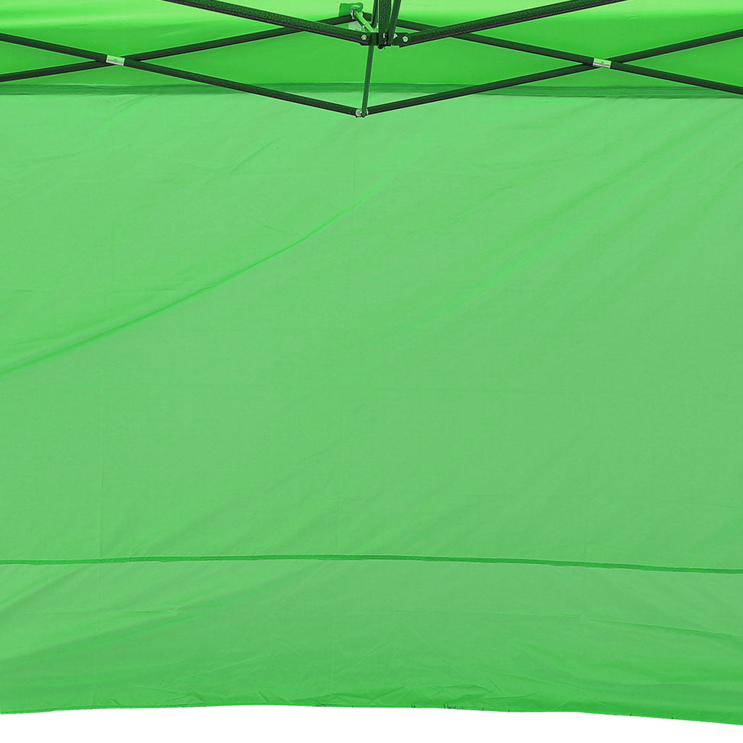 Gazebo Walls 3x1.9 Outdoor Green