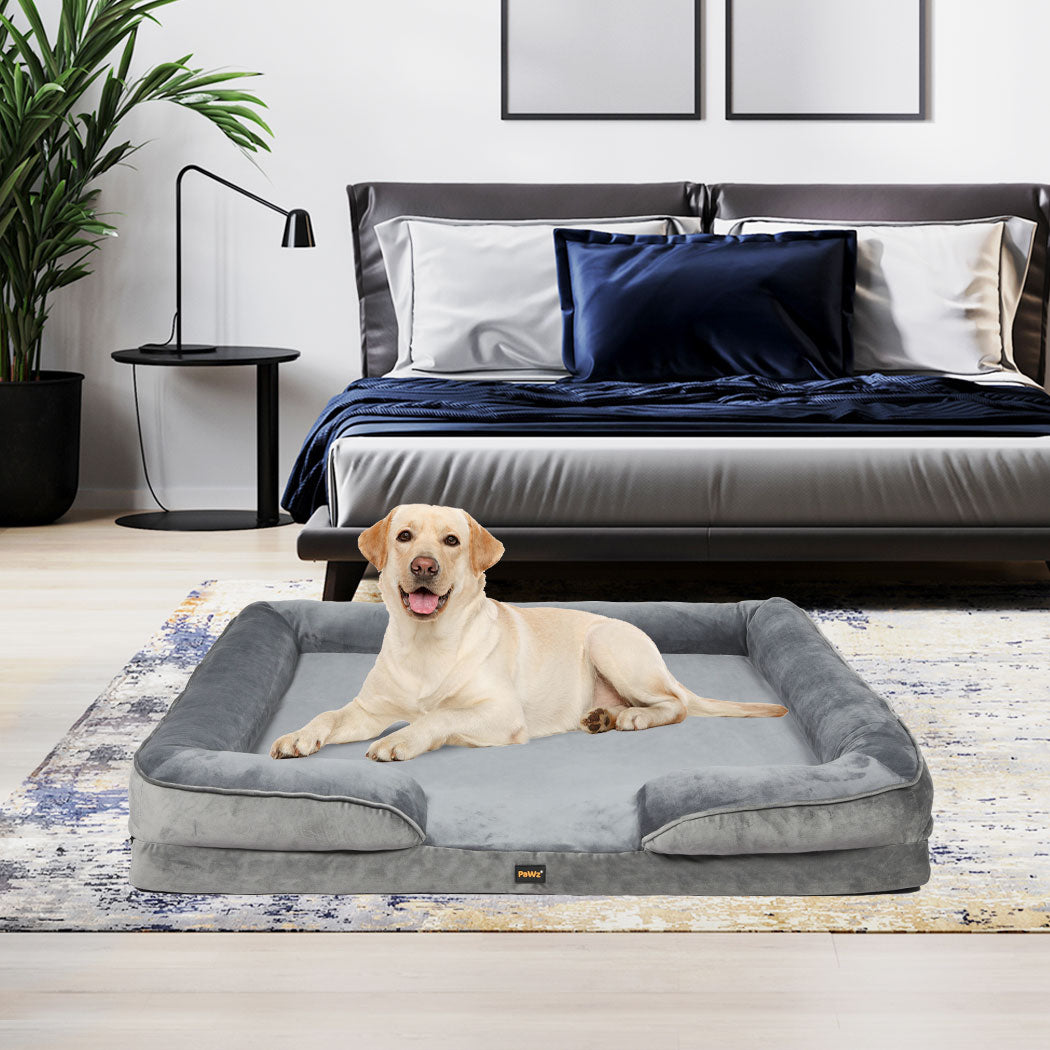Pet Sofa Bed Memory Foam XL 71x58x18cm