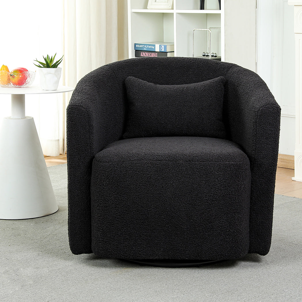 Versatile Fleece Rocking Chair Easy Assembly Classic Durable
