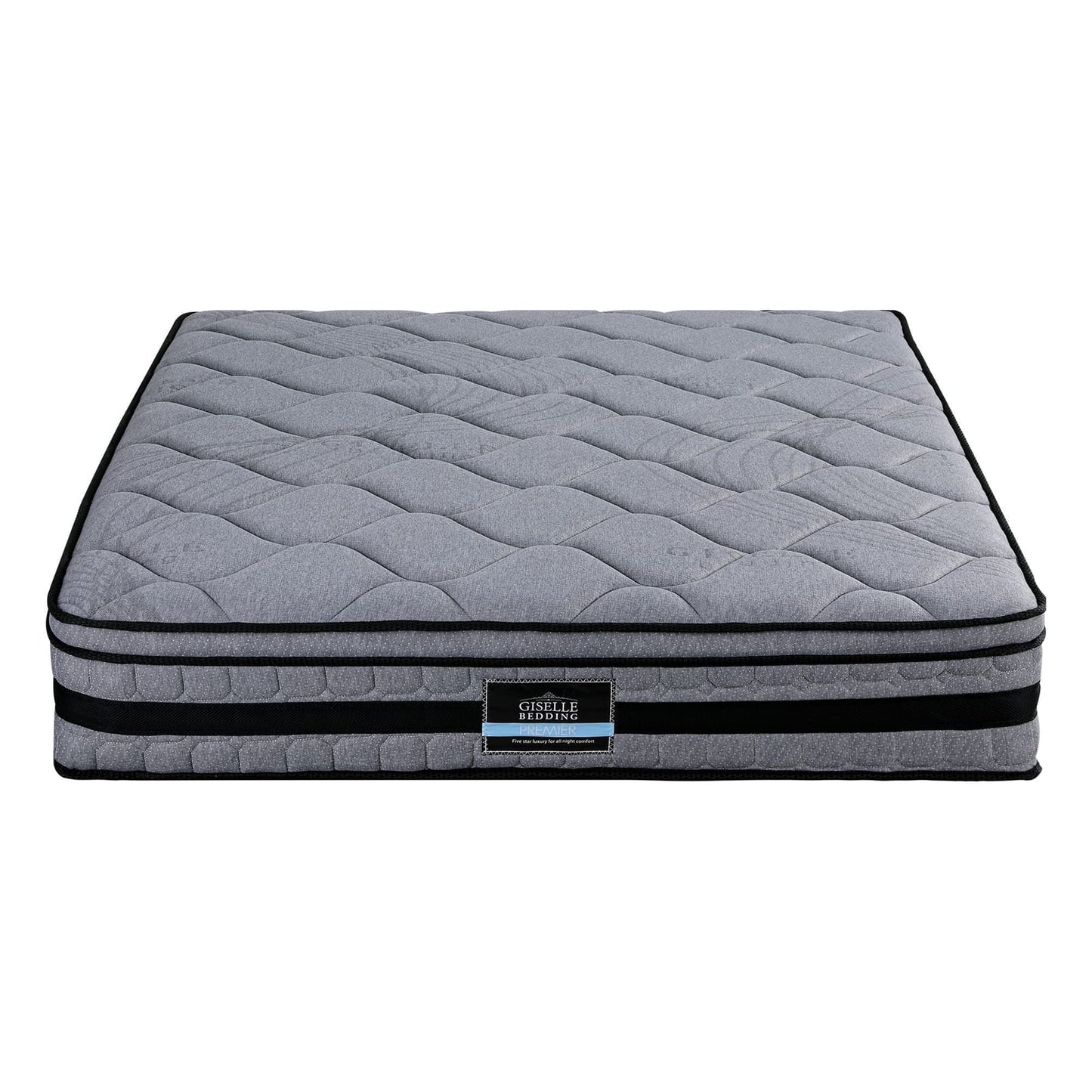 Grey mattress 183x203x34cm, view 10