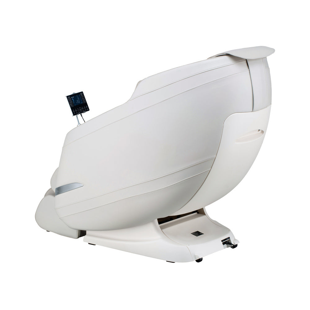 4D Massage Chair Electric Recliner SL Track Heated Beige
