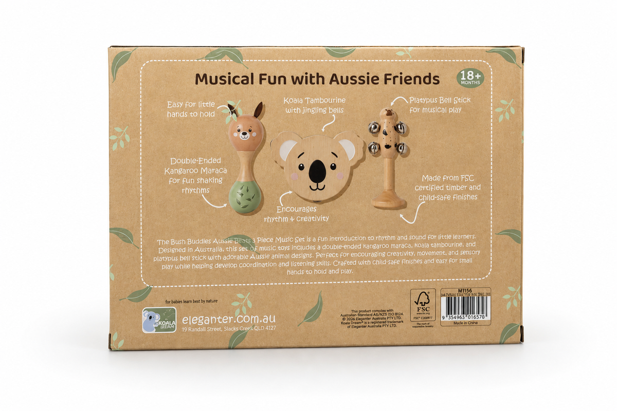 Musical Instrument Set Timber