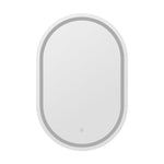 Led Wall Mirror With Light 50X75Cm Bathroom Decor Oval Mirrors Vanity
