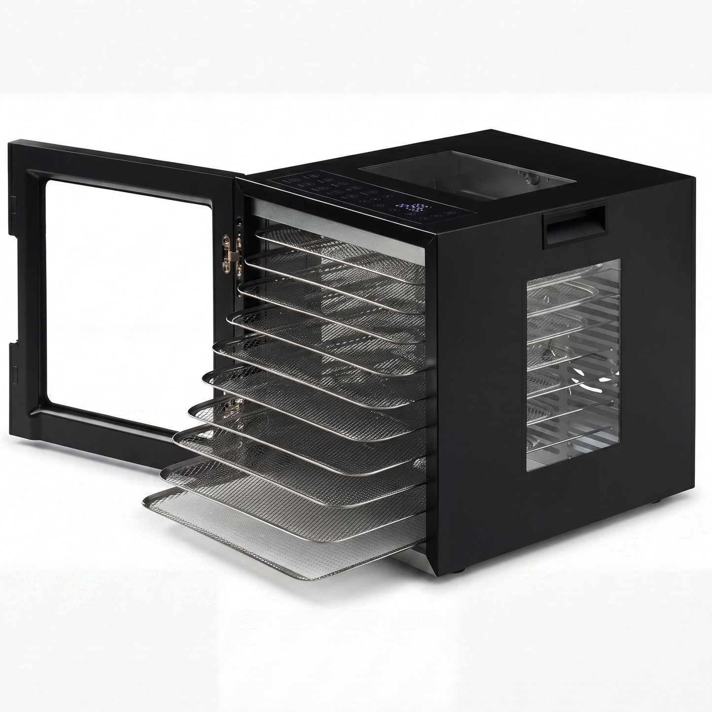 Food Dehydrator 10 Shelf Stainless Steel 33.1x40.3x35.5cm