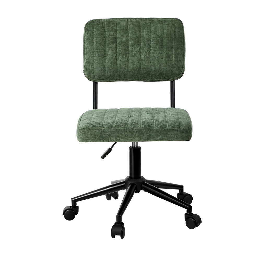 Mid Back Armless Office Chair Swivel | HomeAndLiving
