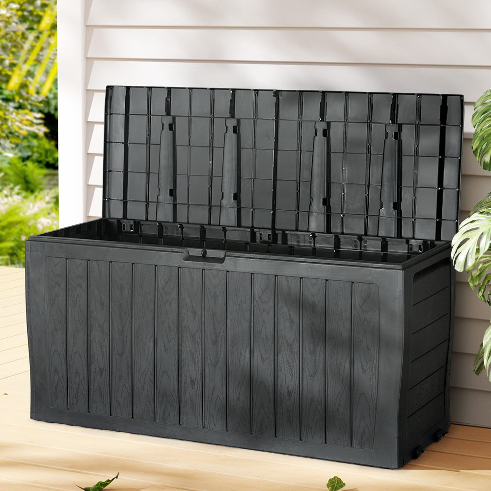 Stylish 220L Lockable Outdoor Storage Box for Garden Tools Melbourne