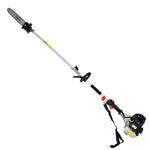 Petrol Pole Chainsaw Hedge Trimmer Pruner Chain Saw Brush Cutter 2 IN 1