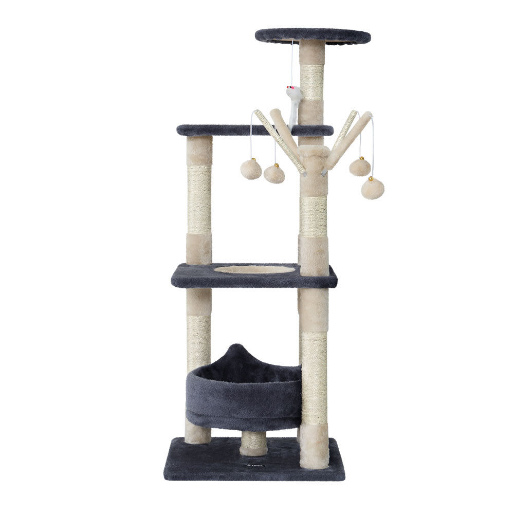 Cat Tree Scratching Post Scratcher Cat Tree Tower Condo House Toys 110Cm