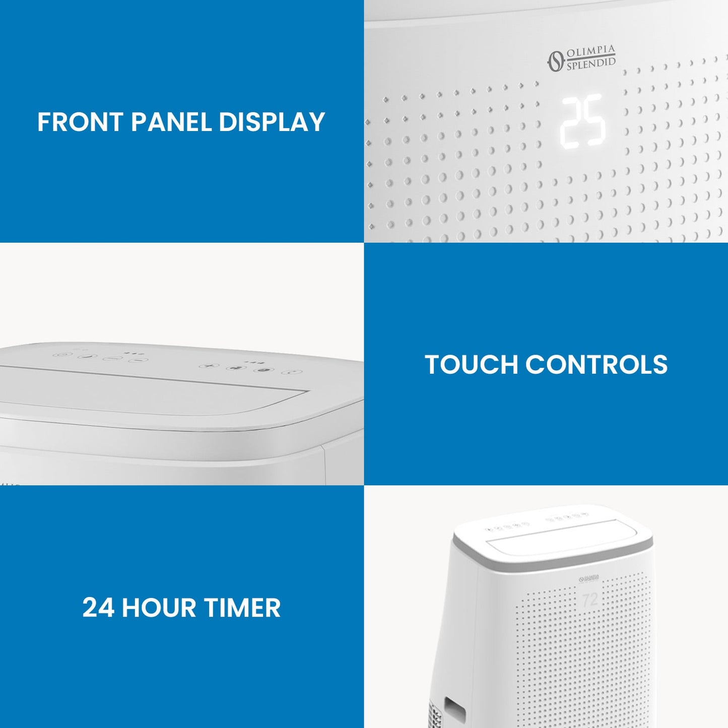 Portable Air Conditioner Dehumidifier 470x394x770cm