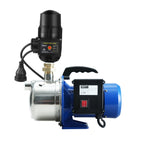 Garden Water Jet Pump High Pressure 1100W Tank Rain Farm Irrigation Black