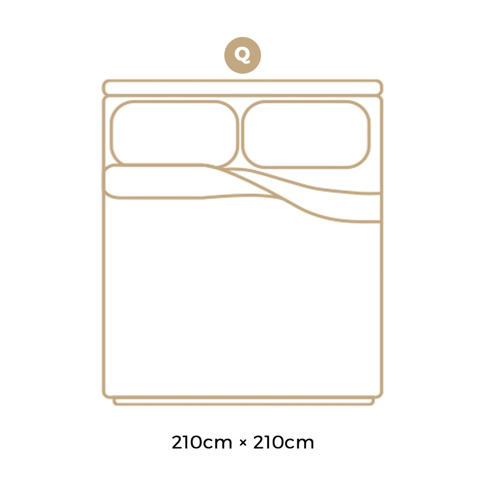 Microfiber Queen Quilt Duvert Insert 400GSM