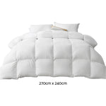500Gsm Goose Down Feather Quilt Super King