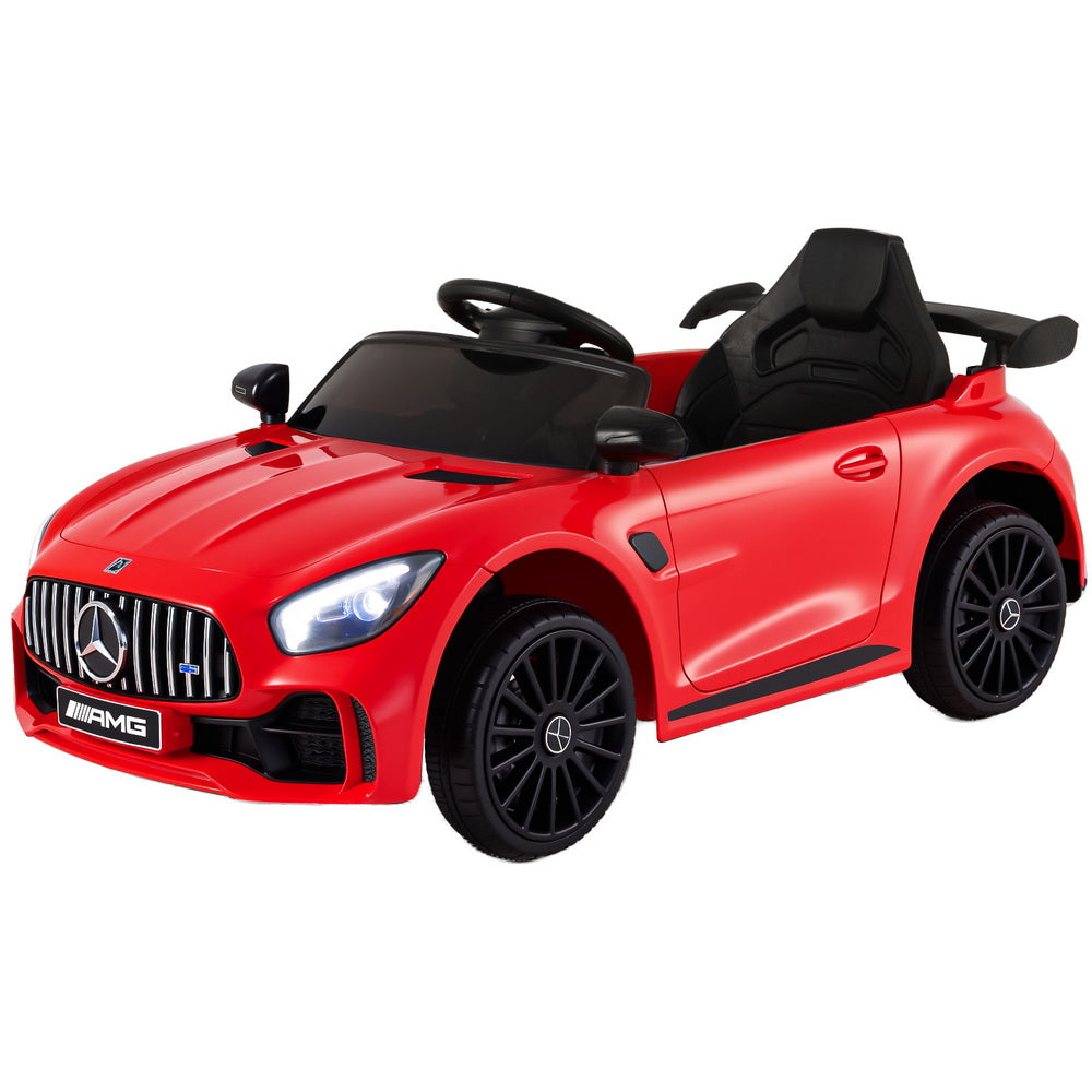 Kids Electric Ride On Car Mercedes-Benz Amg Gtr, Red
